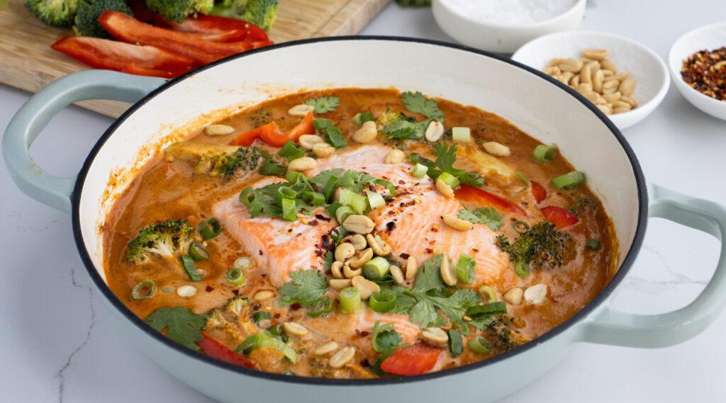 One-Pan Red Curry Salmon – JSHealth