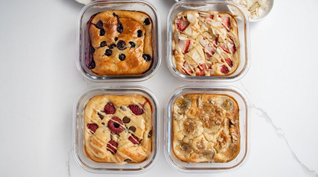 Protein Pancake Pots 4 Ways – JSHealth